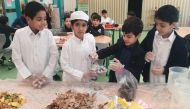 QU Young Scientists Centre students participating in the 6th cycle of the Problem-Solving Programme for primary schools