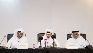 Members of the organising committee of the festival during a meeting with participating teams. 