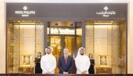 Officials at the opening ceremony of the new boutique.