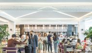 One of the restaurants at the Pullman Doha West Bay Hotel.