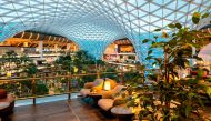 A view of 'The Garden', the new Al Mourjan Business Lounge at HIA.  