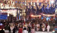 Parade during Eid Al Fitr celebrations in Lusail Boulevard. Photo by. Mohamed Farag