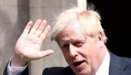 File Photo: Former British prime minister Boris Johnson walks at Downing Street in London, Britain, July 6, 2022. (Reuters)