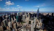 The north view of the Manhattan skyline is seen from the 86th floor observation deck of the Empire State Building in midtown Manhatta in New York City, New York, on June 24, 2020. Reuters/file photo