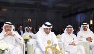 File Photo: Minister of Labour H E Dr. Ali bin Smaikh Al Marri, who is also Board Chairperson of Jusour, inaugurated the company’s new visual identity.