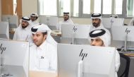 Participants during the training programme.