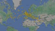 Source: Twitter/@flightradar24
