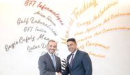 Mannai and Liferay officials during the announcement.