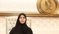 Shura Council Deputy Speaker H E Dr. Hamda bint Hassan Al Sulaiti during her participation in the Council's session yesterday.