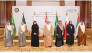 Minister of Social Development and Family H E Maryam bint Ali bin Nasser Al Misnad with Their Excellencies the Ministers concerned with housing affairs in the Gulf Cooperation Council. 