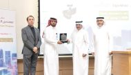 Qatar School of Science and Technology being honoured at the event.