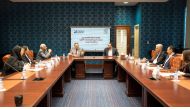 Officials from Doha Institute for Graduate Studies and Fadaat Media Group on the occasion of MoU signing. 