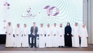 Officials and guests at the event. 