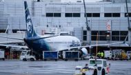 An Alaska Airlines Boeing 737 MAX 9 plane sits at a gate at Seattle-Tacoma International Airport on January 6, 2024 in Seattle, Washington. Stephen Brashear/Getty Images/AFP 
