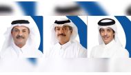 From left: Sheikh Fahad bin Mohammad bin Jabor Al Thani, Chairman of the Board of Directors of Doha Bank, Sheikh Abdul Rahman bin Mohammad bin Jabor Al Thani, Managing Director of Doha Bank, and Sheikh Abdulrahman bin Fahad bin Faisal Al Thani, Group Chief Executive Officer, Doha Bank