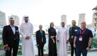 USQBC Managing Director, Sheikha Mayes Al Thani (centre) along with other officials during the event.