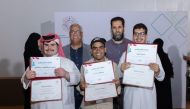 Three outstanding participants received special awards