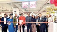 Home Box officials during the launch of third store in Barwa Village.