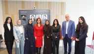 PwC Qatar and Microsoft officials during Women in Tech Event at the Web Summit Qatar.