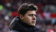 Chelsea's Argentinian head coach Mauricio Pochettino waits for the start of the English Premier League football match between Brentford and Chelsea at the Gtech Community Stadium in London on March 2, 2024. (Photo by Darren Staples / AFP) 