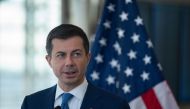 U.S. Transportation Secretary Pete Buttigieg. (Photo by Annabelle Gordon/Bloomberg)
