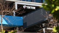 The TikTok logo is displayed at TikTok offices on March 12, 2024 in Culver City, California. (Photo by MARIO TAMA / GETTY IMAGES NORTH AMERICA / Getty Images via AFP)
