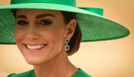 File: Britain's Catherine, Princess of Wales, in London on June 17, 2023. (Photo by Daniel Leal / AFP)
