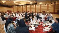 Participants at the QCS Suhour event.