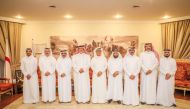 The newly elected Board of Directors of  QRCS.