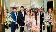 Officials from Apparel Group inaugurating Qatar’s first Forever New store at Doha Festival City.