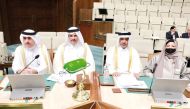 Shura Council members during the session. 