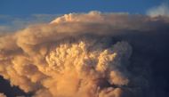 A massive pyrocumulus cloud rises from the Park Fire on July 26, 2024 near Chico, California. David McNew/Getty Images/AFP