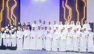 Participants and officials in a group photograph at the end of the programme.