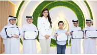 Students with the trainer.