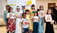 Children during the launch of the workshop.