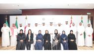 Officials from GCC countries at the meeting.