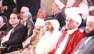 Assistant Undersecretary for Islamic Affairs at the Ministry of Awqaf and Islamic Affairs, Khalid bin Shaheen Al Ghanim, during the conference in Cairo. 