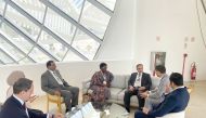 Minister of Environment and Climate Change H E Dr. Abdullah bin Abdulaziz bin Turki Al Subaie (third right) during his participation in Brazil.