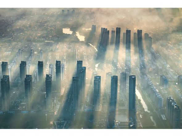 Representational file photo. Aerial view from Jiangsu province, east China. 