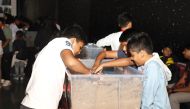Children taking part in the program. 
