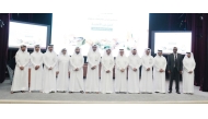 Officials at an event to mark World Food Day. 