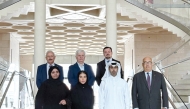 Officials and guests at the event.