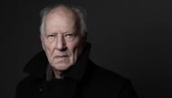 German filmmaker, actor, opera director, and author, Werner Herzog, poses during a photo session in Paris, on December 12, 2024. (Photo by Joel Saget / AFP)