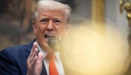 US President Donald Trump speaks in the Roosevelt Room of the White House in Washington, DC, on March 3, 2025. (Photo by ROBERTO SCHMIDT / AFP)
