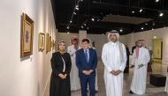 Ambassador of Turkiye to Qatar H E Dr. Mustafa Goksu and other officials at the launch. 