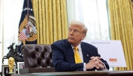 US President Donald Trump delivers remarks on the jobs report from the Oval Office at the White House on March 07, 2025 in Washington, DC. (Photo by Anna Moneymaker / GETTY IMAGES NORTH AMERICA / Getty Images via AFP)
