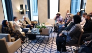 Officials and participants during Qumra 2025.