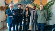 CEO and Founder FROMM. Lab, Alia Rachid, with other design leaders a the event.  