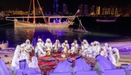 A view from the Naham Al Khaleej 2025 at Katara Beach.