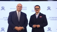 COO of Alfardan Hospitality Wissam Suleiman with Bollywood actor Saif Ali Khan.
